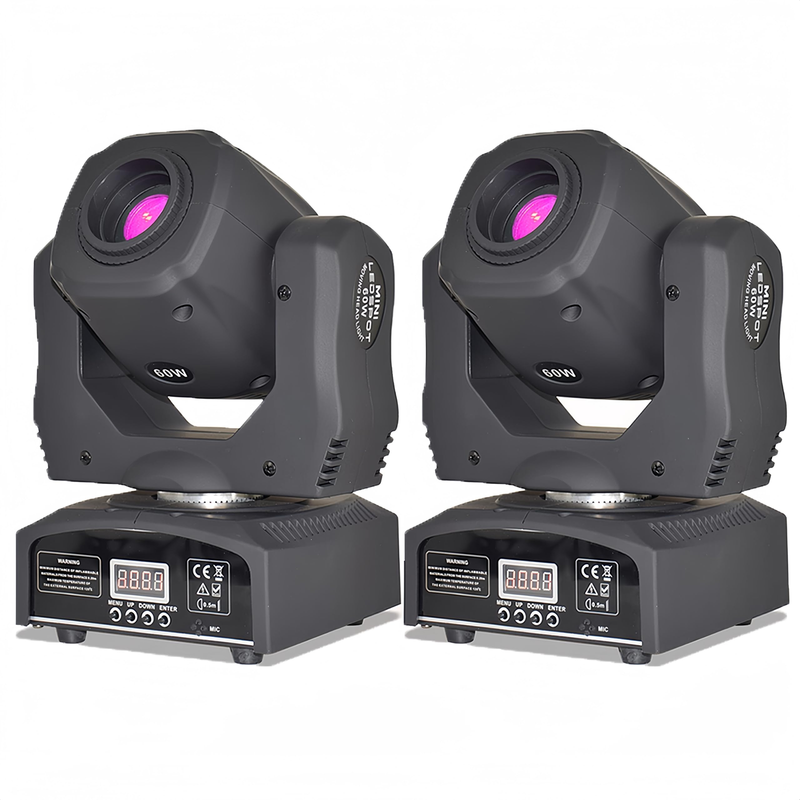Amazon.com: Led Inno Pocket Spot Mini Moving Head 60W DJ 8 Gobos
